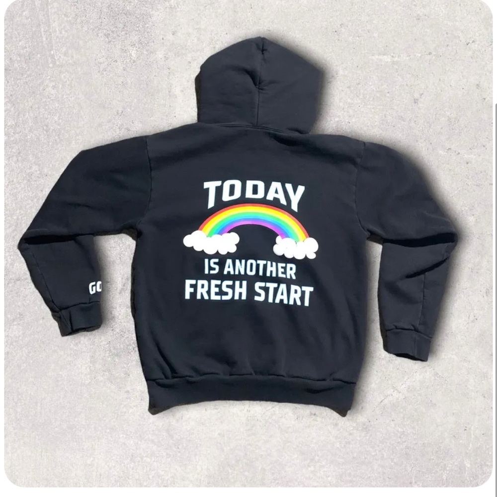 Simple Gospel x Justin Bieber “Fresh Start” Hoodie Drew House